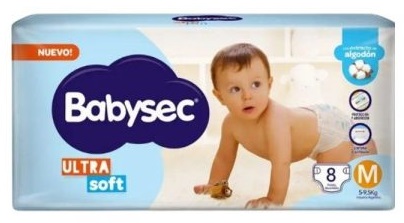 PAÑALES BABYSEC MEDIANOS