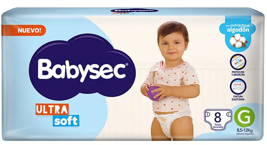 PAÑALES BABYSEC GRANDES