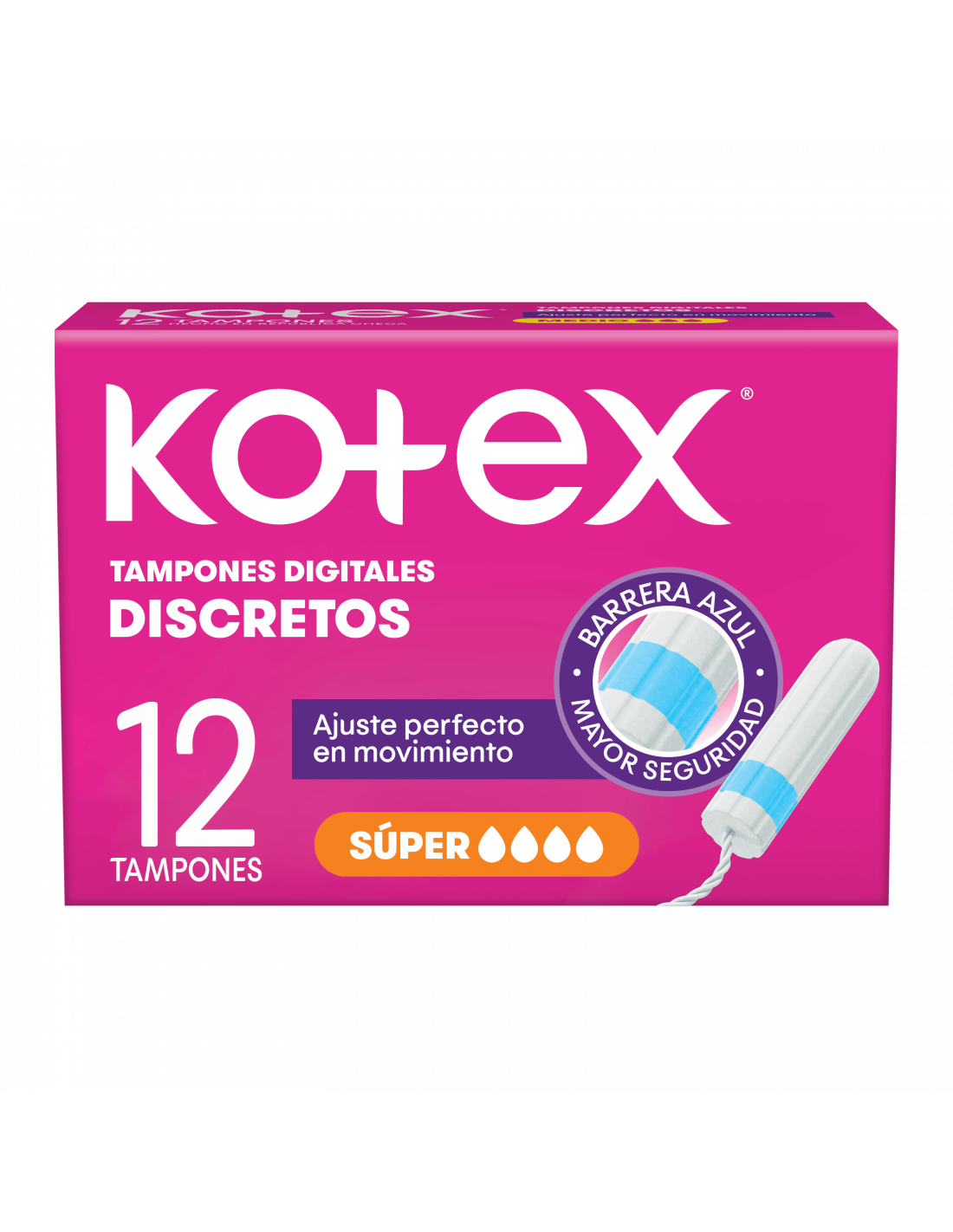 KOTEX TAMPONES